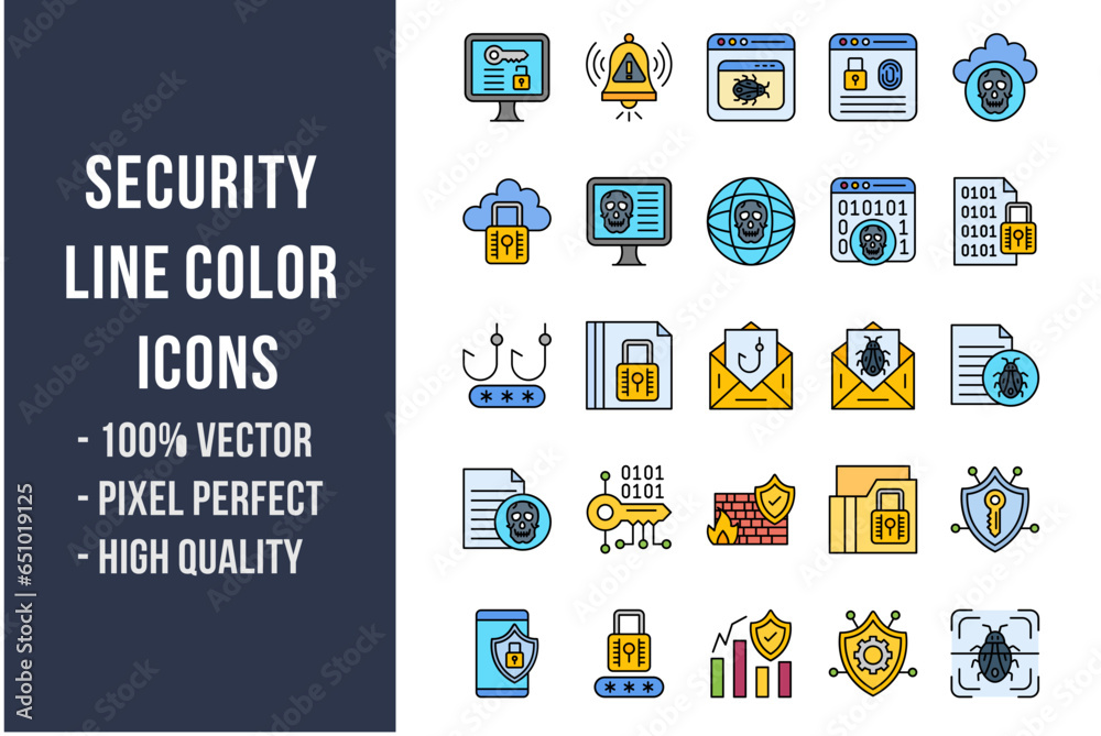 Security Flat Icons