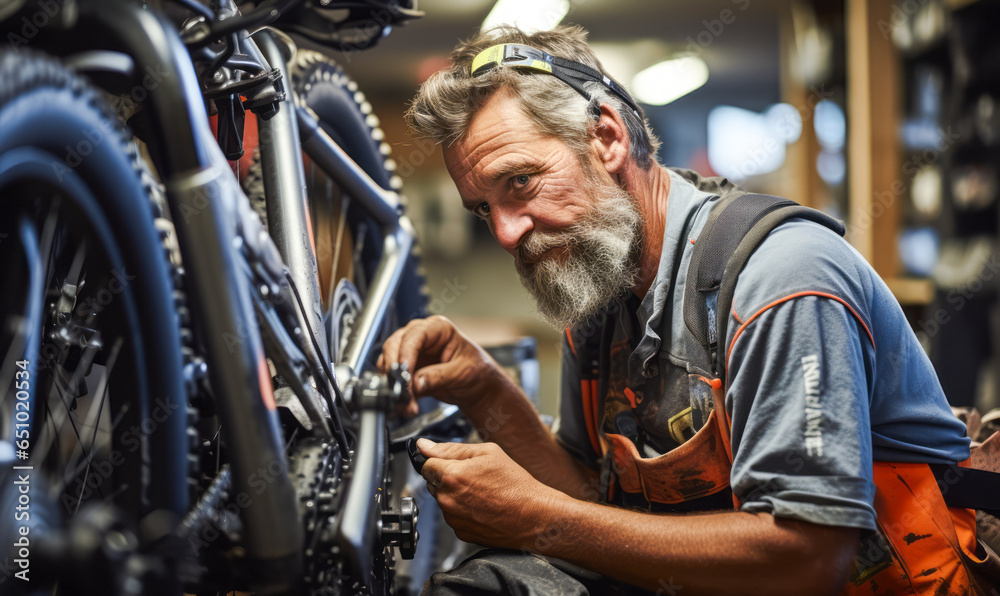 Behind Every Smooth Ride: The Unsung Bicycle Repairer. Behind Every Smooth Ride: The Unsung Bicycle Repairer.