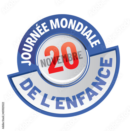 Journée mondiale de l'enfance le 20 novembre 