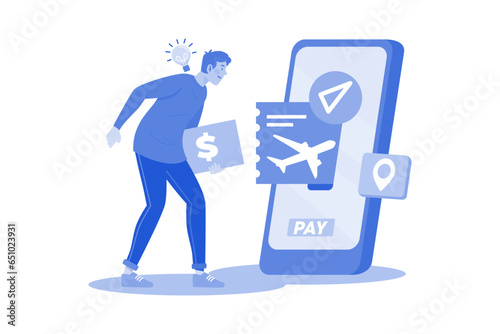 Buy train or bus tickets in advance to save time when traveling.