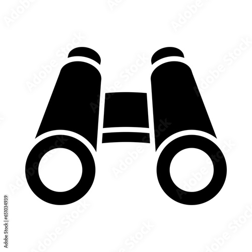 Sightseeing Glyph Two Color Icon Design