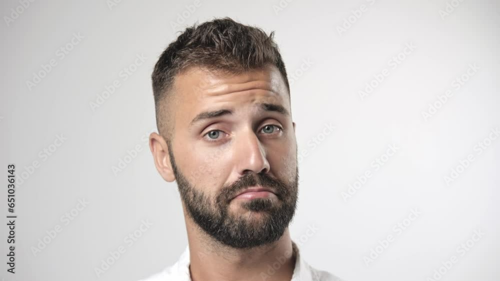People say yes or no close up. Girl look at camera. Ok not okay. Good bad idea set. Like dislike nods mix. Cool guy doesn't vote. Group don't fine gesture. Man make choice. Many different faces agree.