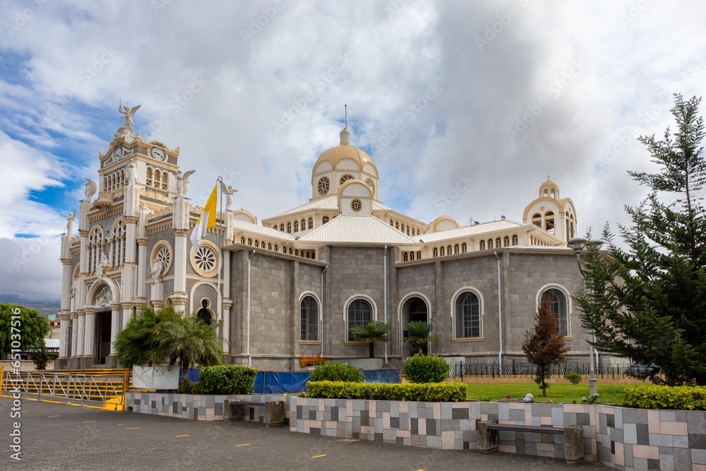 Basilica de Nuestra Senora de los Angeles (Our Lady of the Angels Basilica), Roman Catholic basilica in Costa Rica, located in Cartago and dedicated to Lady of the Angels