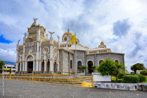 Basilica de Nuestra Senora de los Angeles (Our Lady of the Angels Basilica), Roman Catholic basilica in Costa Rica, located in Cartago and dedicated to Lady of the Angels photo