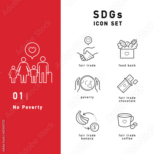 SDGs Icon Set