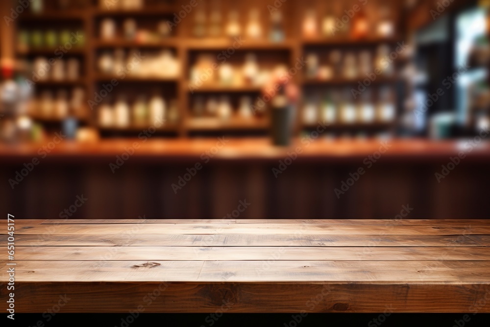 Wood table with empty copy space for product display Wood table with empty copy space for product display