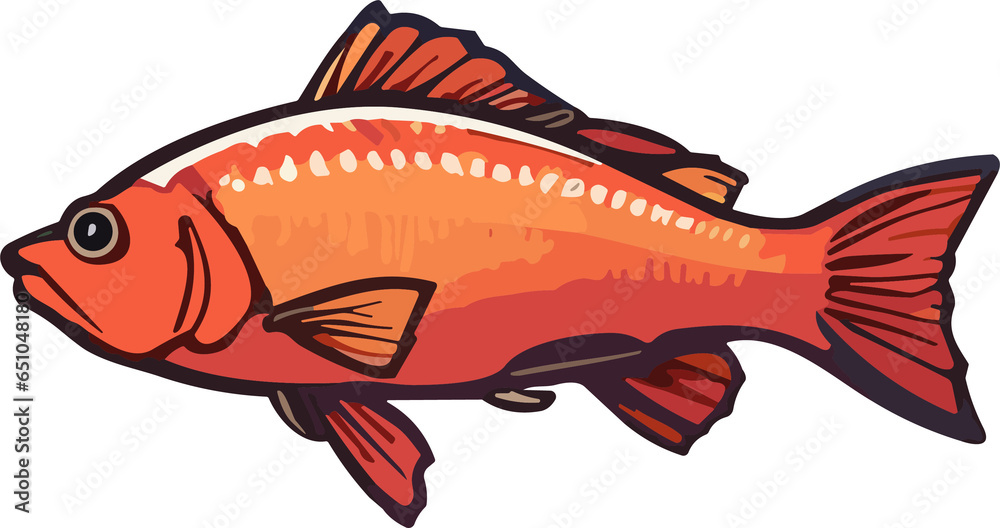 Fototapeta premium From Ocean to Plate The Journey of Fresh Fish