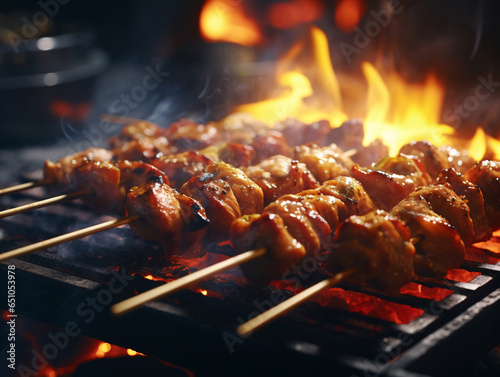炭火焼き鳥-2