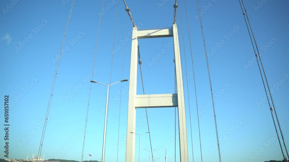 Crossing the Istanbul Bosphorus Bridge by Vehicle
Crossing the Istanbul Bosphorus Bridge by Vehicle