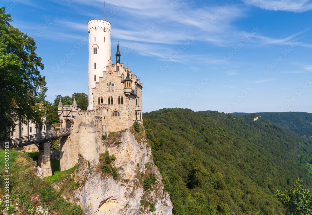 Lichtenstein Castle, in Baden-Württemberg