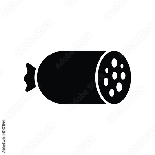 sausage icon vector design template simple and clean
