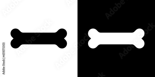 Dog bone icon. Puppy eat vector icon. Pet care concept.