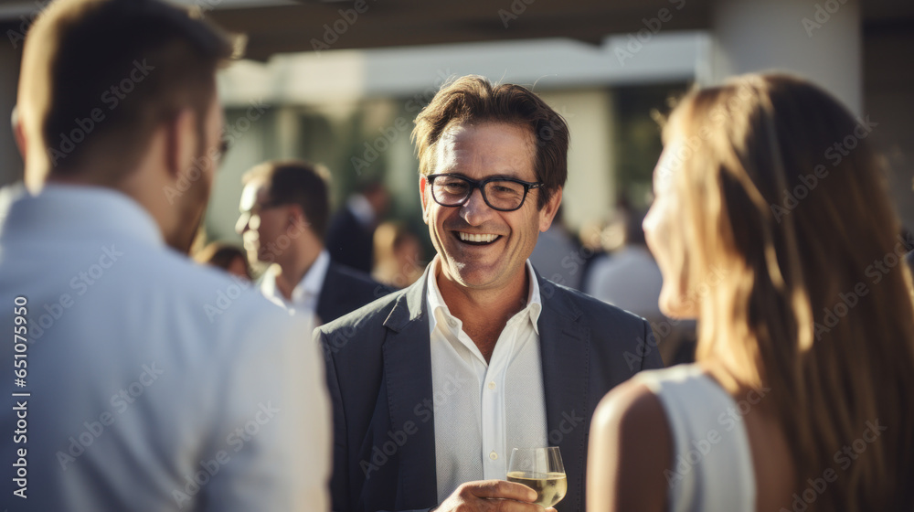 Man with glass of wine, alumni events and networking opportunities Man with glass of wine, alumni events and networking opportunities