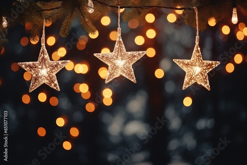 Christmas Garlands - Stars