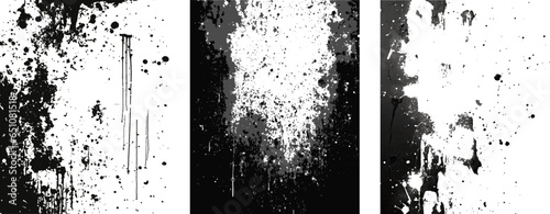 an image of black and white paint over a background, in the style of pointillistic, pulled, scraped, and scratched, poster, british topographical, instant film, abstraction-création