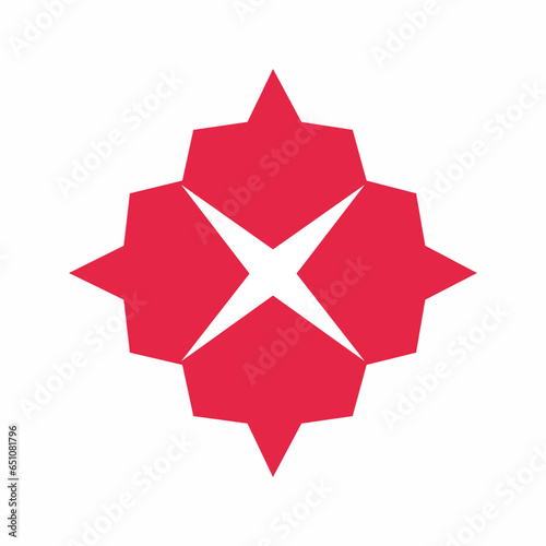 Unaccepted, rejected badge icon - modern style - 5