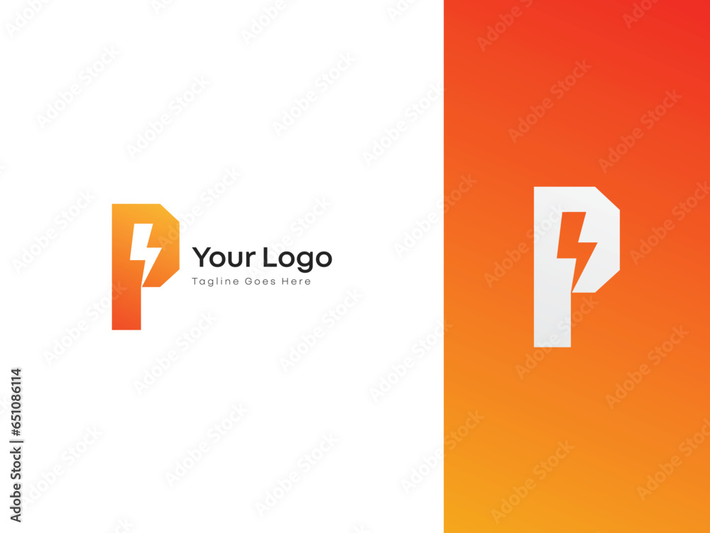 letter P logo design ideas vector letter P logo design ideas vector
