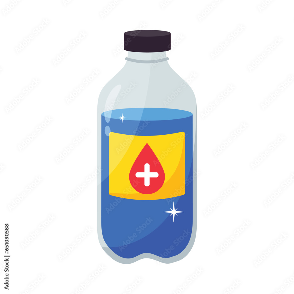 Obraz premium Medicine bottle vector colorful stickers Icon Design illustration. EPS 10 File