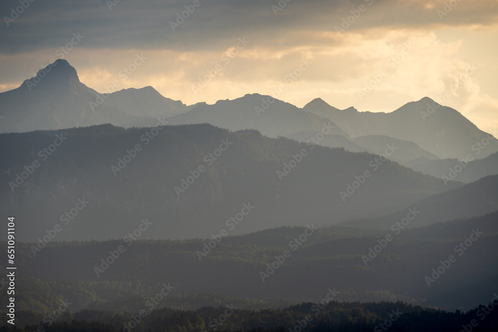 The German Alps by Garmisch-Partenkirchen, in Bavaria The German Alps by Garmisch-Partenkirchen, in Bavaria