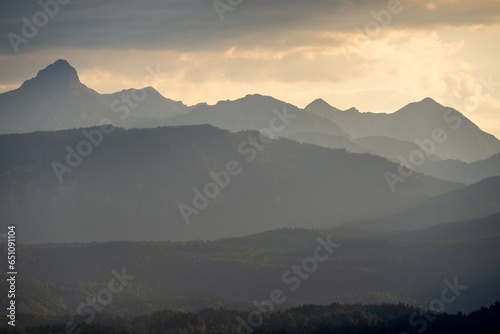 The German Alps by Garmisch-Partenkirchen  in Bavaria