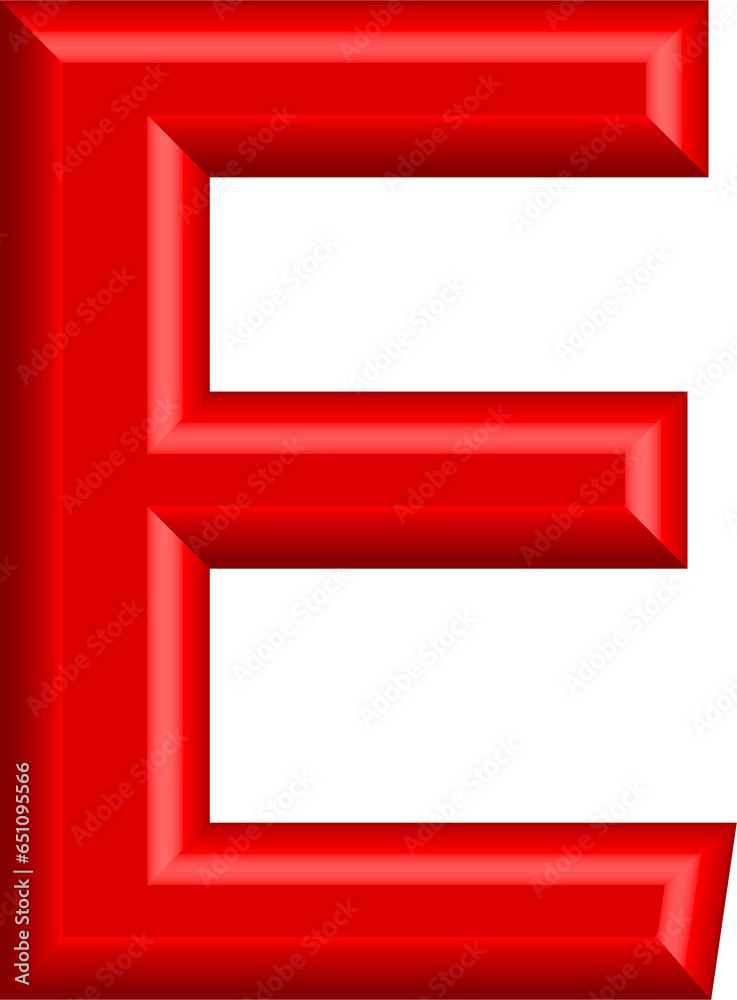 Letter E PNG file Letter E PNG file