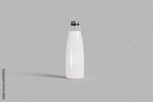 Milk Bottle Mockup (ID: 651096116)