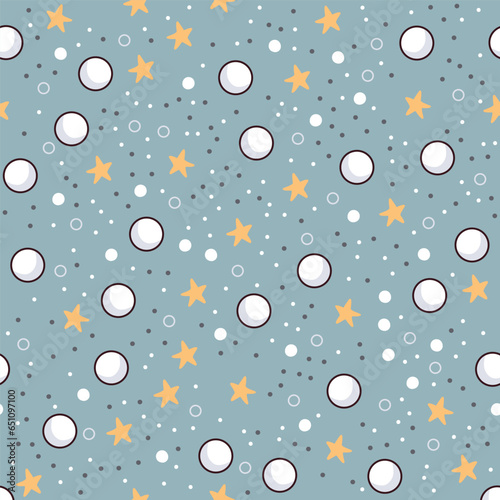 Random seamless pattern for christmas gretting card.