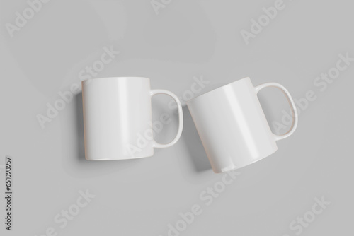 Blank Ceramic Mug Mockup (ID: 651098957)