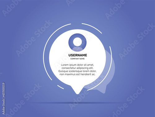 Testimonials template design. Feedback chat bubble testimonial banner quote social media post template designs for quotes