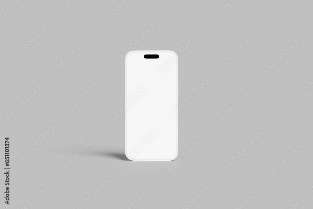 Clay Smartphone Mockup