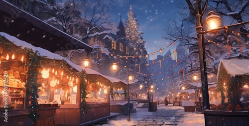 フランクフルト クリスマスマーケット（冬のイベント）
