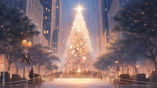 ロックフェラーセンター クリスマスツリー