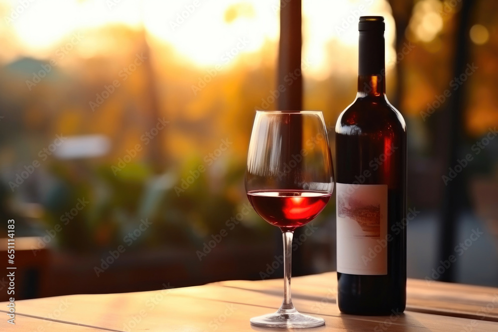 Wine Lover's Delight: Tabletop Wine Scene