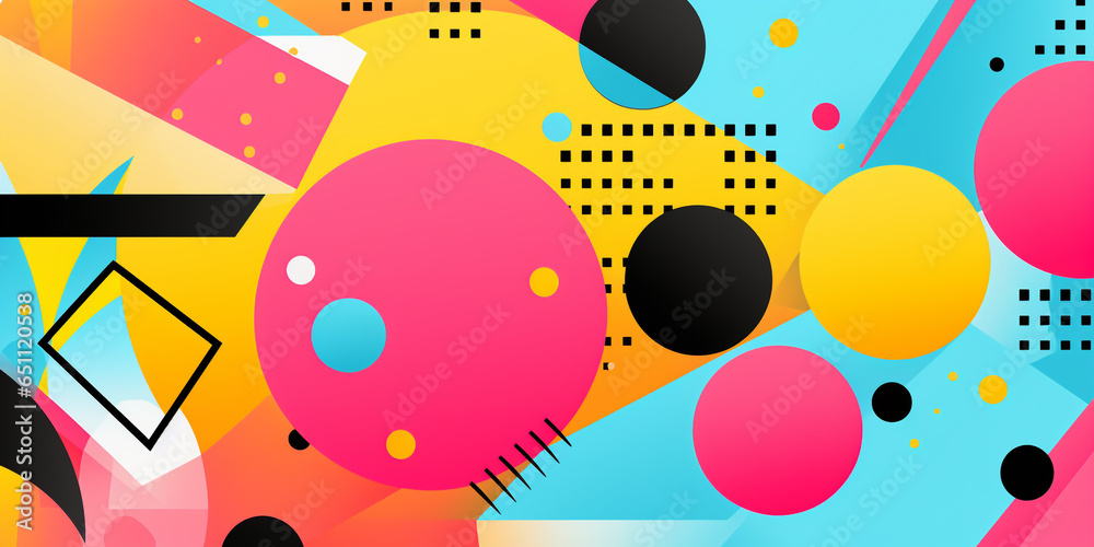 Retro Neo Pop Art background Retro Neo Pop Art background