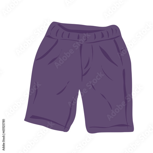 short pant men Illustration