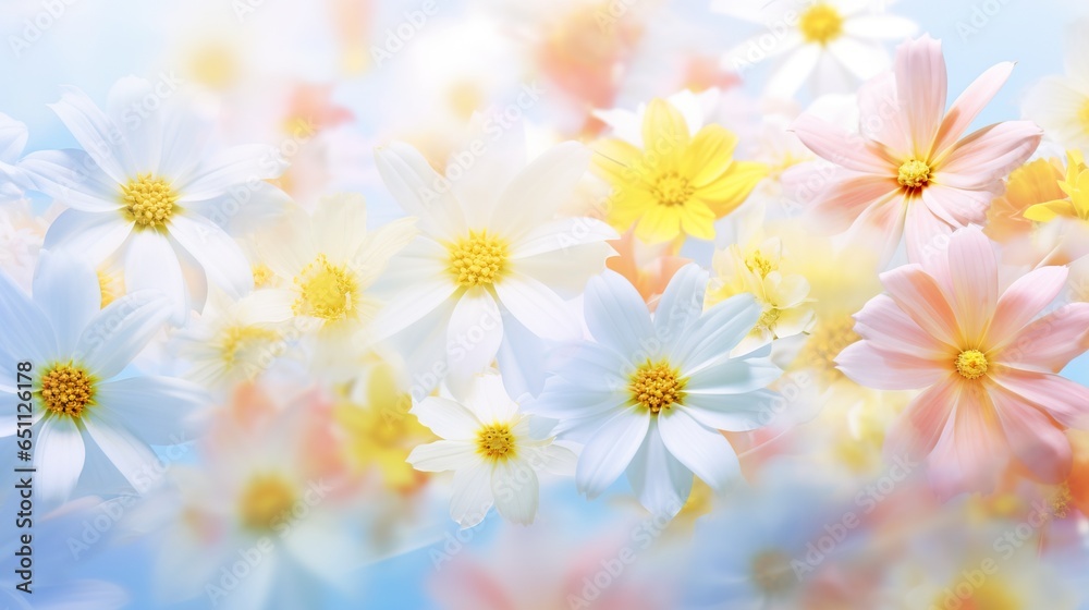 Spring Pastel Blooms