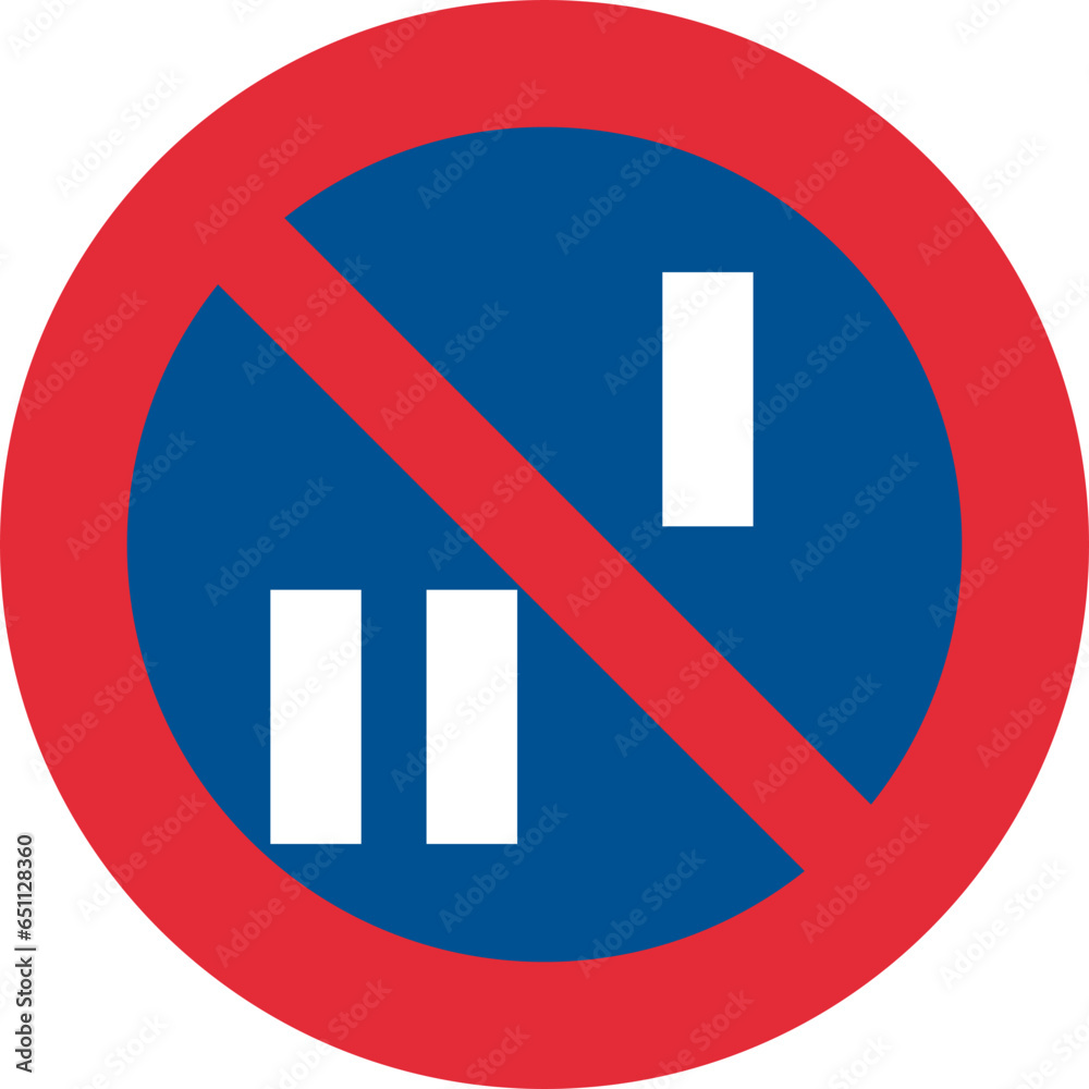 Date-based parking ,Prohibitory signs are round with yellow backgrounds ...