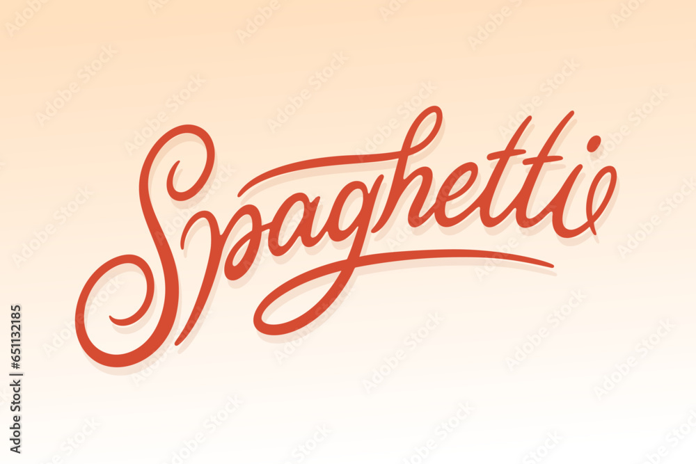 Spaghetti logo design