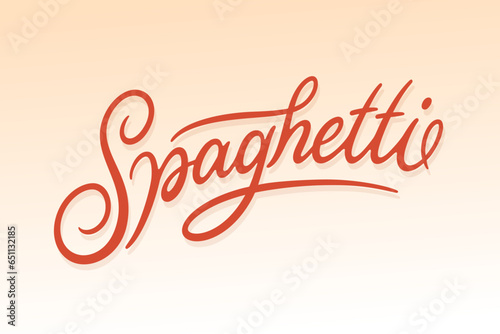 Spaghetti logo design