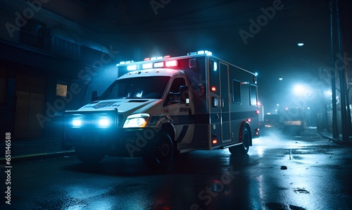 ambulance on the way, ai generative