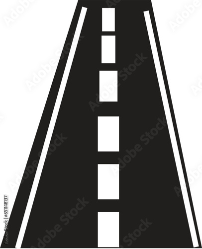 Road vector and its editable. 