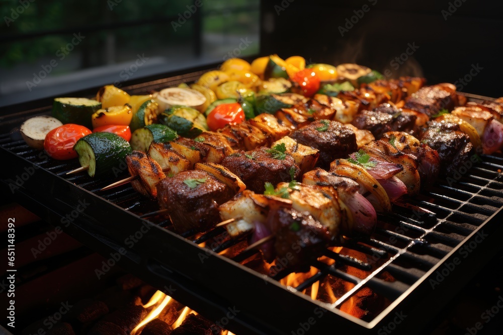 BBQ food party summer grilling meat BBQ food party summer grilling meat