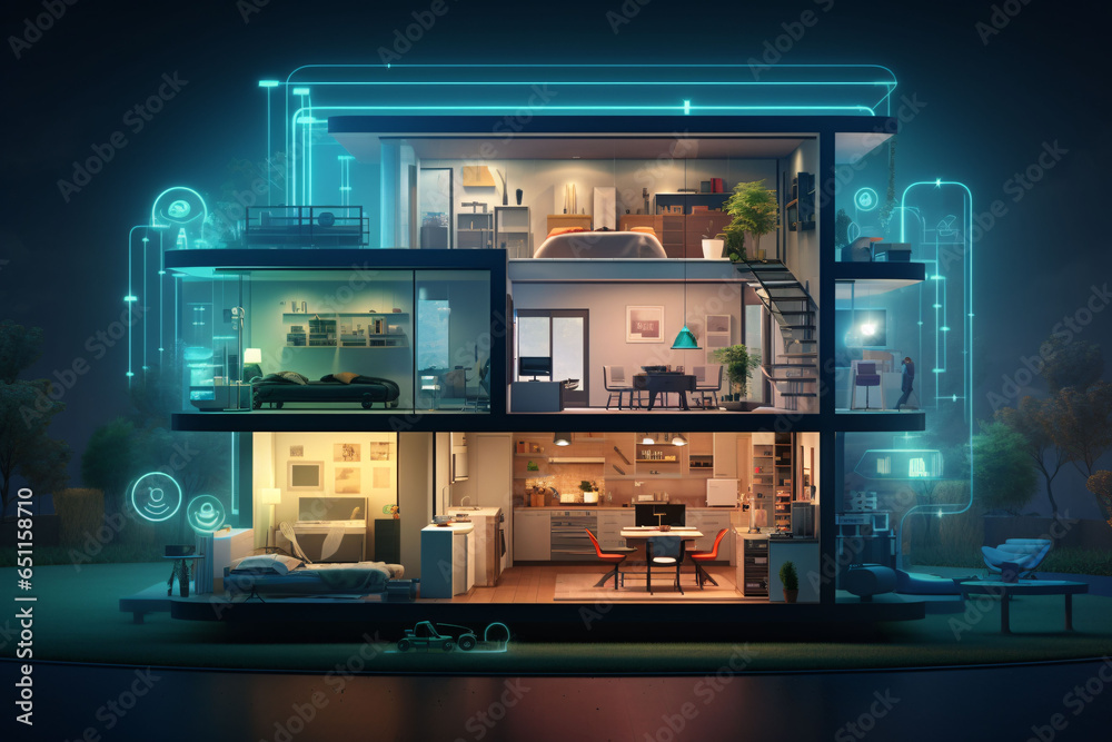 The Future of Home Automation Smart Home Components, IoT, and Advanced AI System