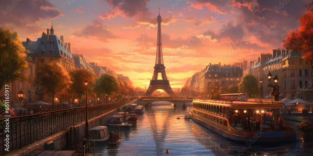 Paris city view