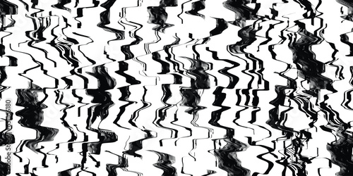 Glitch distorted grungy abstract technology lines . Glitched lines seamless pattern texture. Grange shapes .Grunge textured . Vector stripes.Screen print endless pattern texture