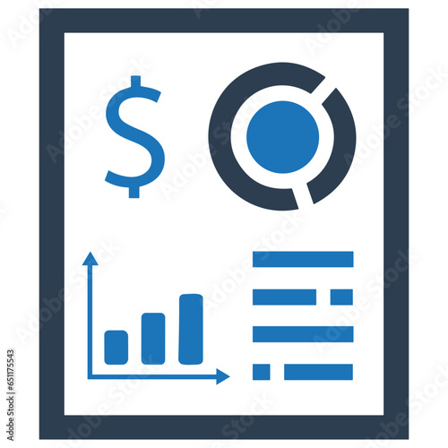 Business chart icon symbol image vector. Illustration of the diagram graphic statistics design image © Edwin