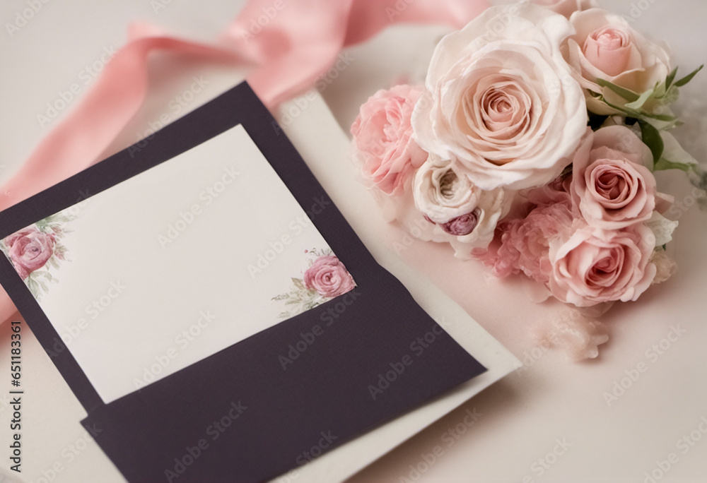 Obraz premium Biglietto auguri Matrimonio I