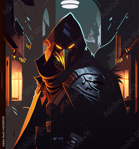 bandit warrior cartoon
