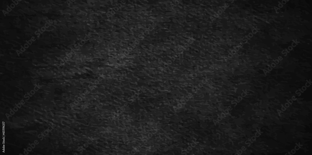Black stone concrete grunge texture and backdrop background anthracite panorama. grunge and scratched old wall texture cement dirty gray with black background. - obrazy, fototapety, plakaty 