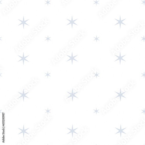 Seamless pattern with stars. Festive pattern with stars on a white background. Printing on textiles  clothing  packaging paper